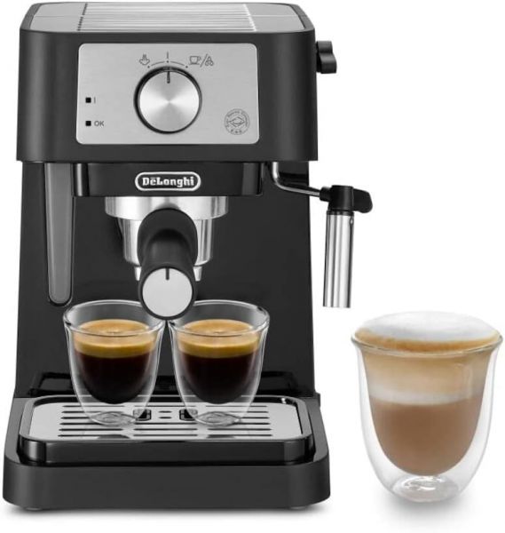 De'Longhi Magnifica S ECAM21.110.B Macchina Caff&egrave; Automatica - Espresso E Cappuccino, Chicchi O Polvere, Nero